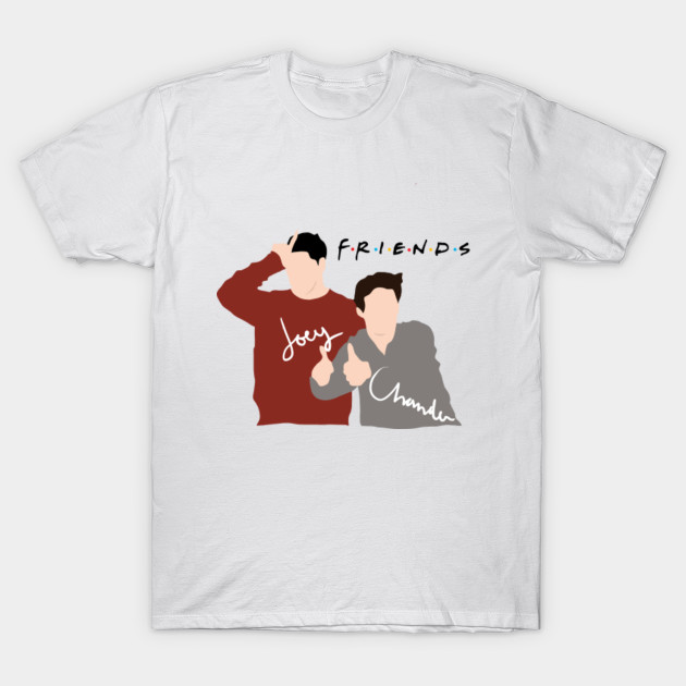 friends joey in chandler's clothes